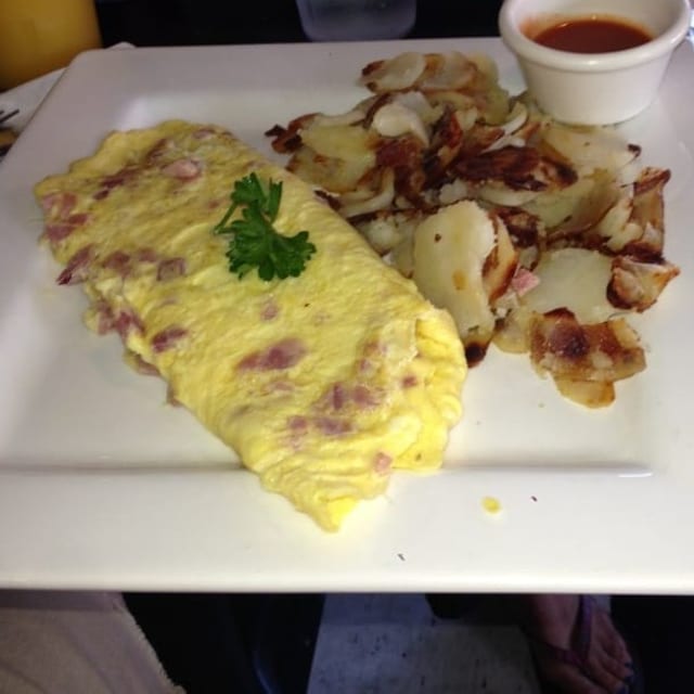 Ham & Cheese Omelet.